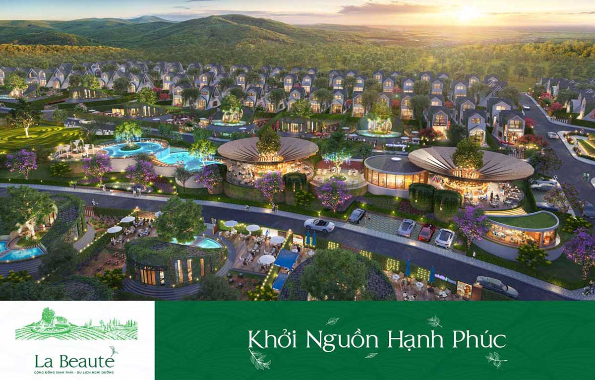 BẢO LỘC GREENWICH Khu Cong dong sinh thai Du lich Nghi duong La Beaute 2020 - BẢO LỘC GREENWICH