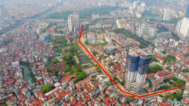 Hà Nội nới tiến độ đường Huỳnh Thúc Kháng kéo dài đến năm 2022 - Ảnh 2.